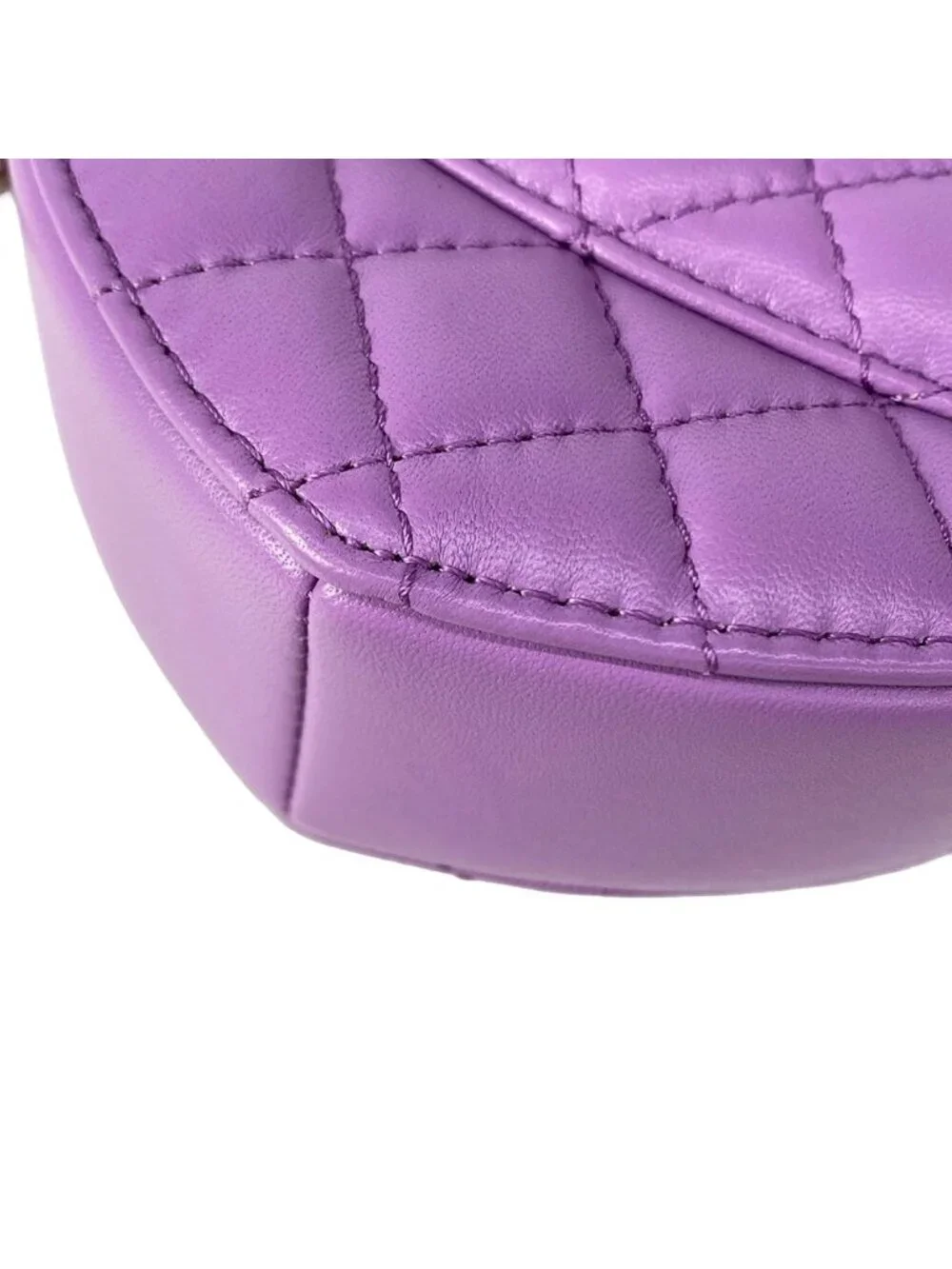 Chanel Shoulder Bag Quilted Heart